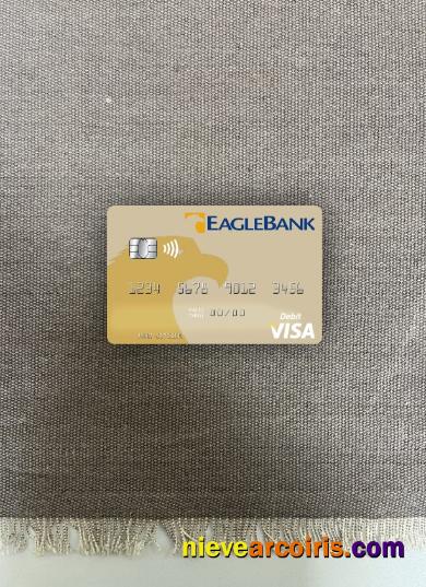 Nauru Eagle Bank Inc visa debit card photolook